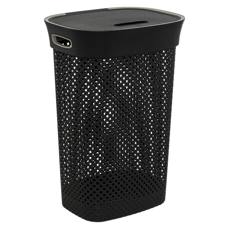 5five Simply Smart Koš na prádlo HAMPER, 60 l antracitová