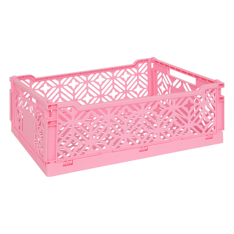 Atmosphera for kids Skládací box AZUR, 40 x 30 x 15 cm, růžový růžový 205859B