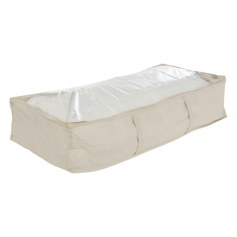 5five Simply Smart Úložný vak pod postel DRESSY, 100 x 45 x 20 cm béžová