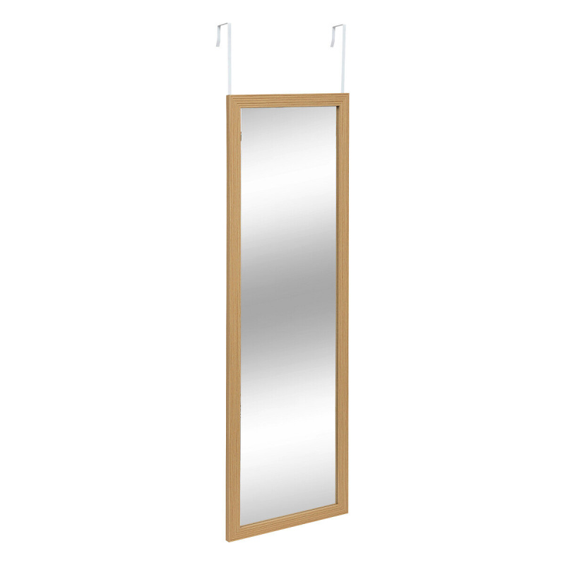 5five Simply Smart Nástěnné zrcadlo TASSO s možností zavěšení na dveře, 35 x 109 cm hnědý