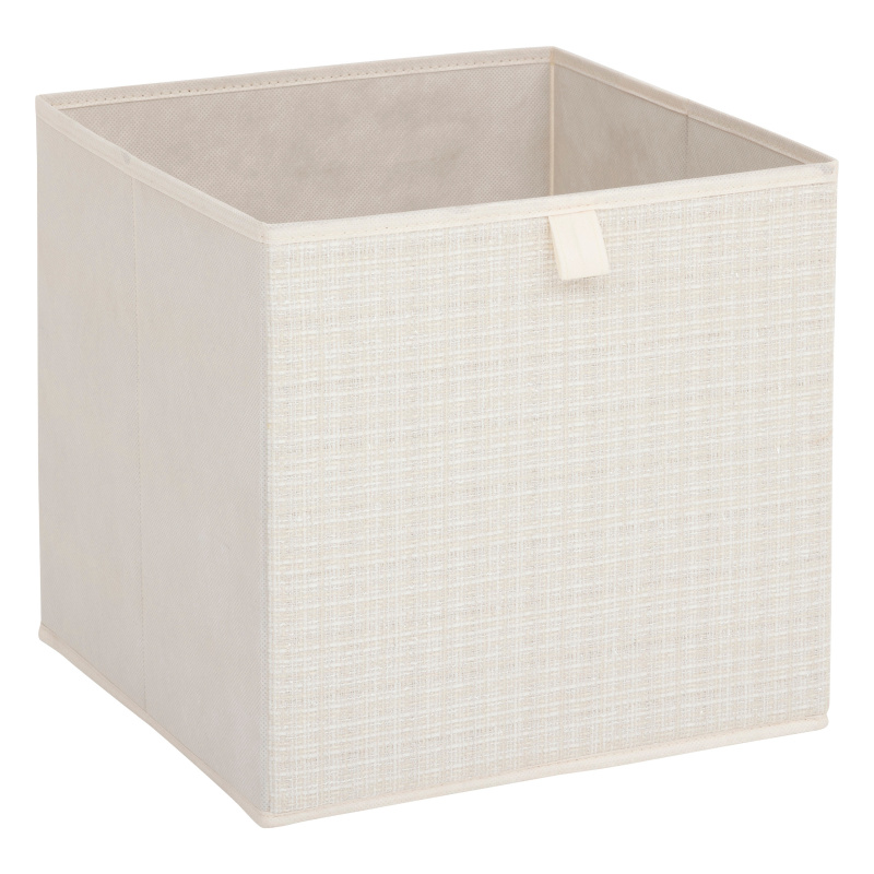 5five Simply Smart Textilní box MIX N'MODUL, 31 × 31 × 31 cm, béžova béžová