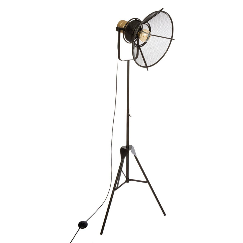 Atmosphera Stojící reflektorová lampa, výška 146,5 cm černá
