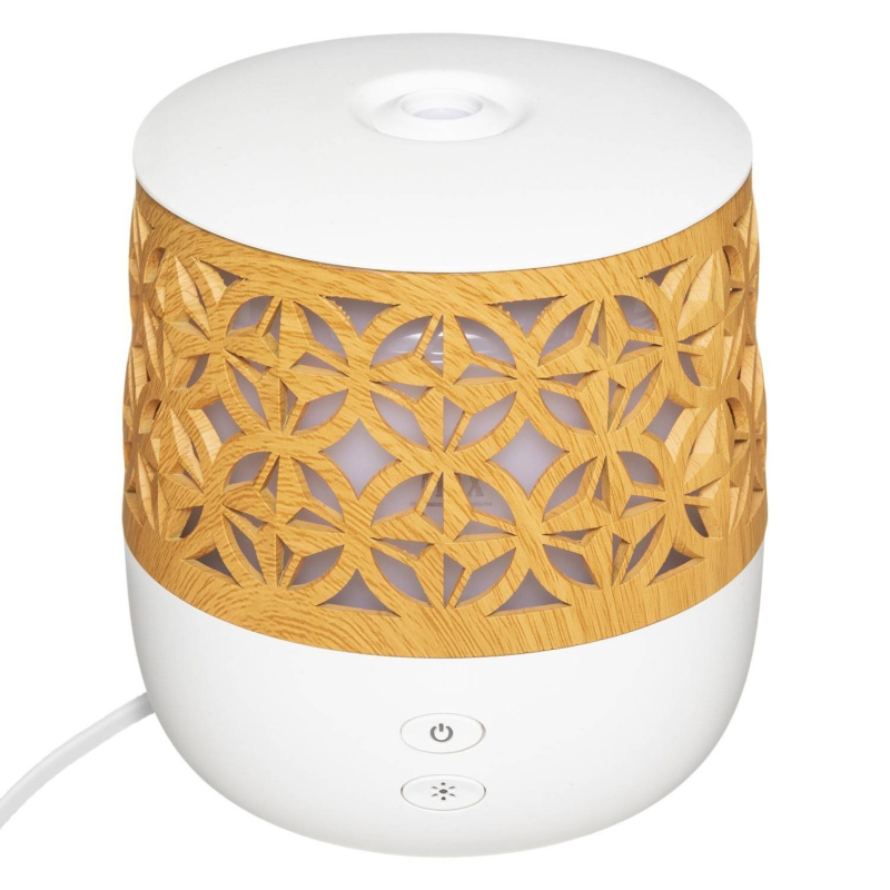 Atmosphera Aroma difuzér s USB a barevným podsvícením bílá