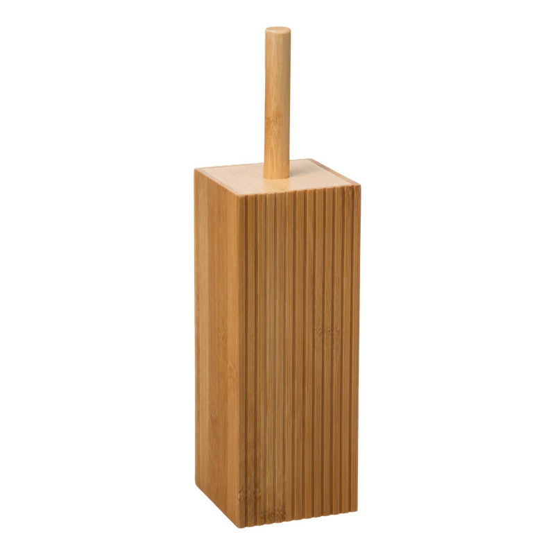 5five Simply Smart WC kartáč TERRE, s bambusovým držákem hnědý