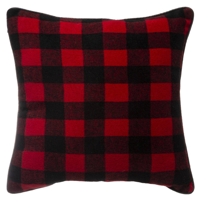 Fééric Lights and Christmas Červený polštář, polyester, 45 x 45 cm