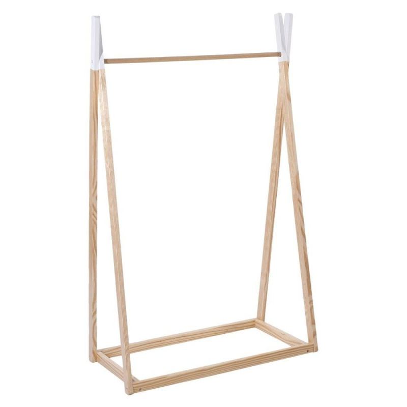 Atmosphera Dřevěný věšák na oblečení TIPI pro děti - 78 x 38 x 126 127237 hnědá