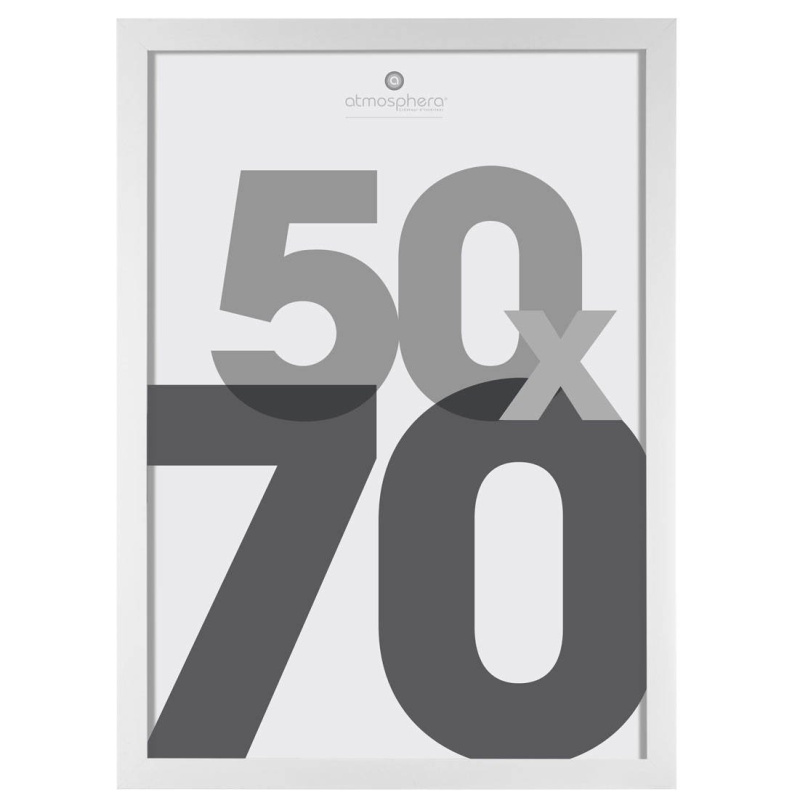 Atmosphera Rámeček na fotografie, 50 x 70 cm, bílý bílý