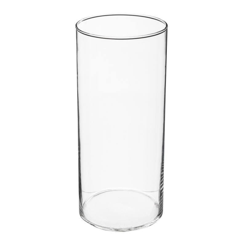 Atmosphera Skleněná váza CYLINDER, 30 cm transparentní