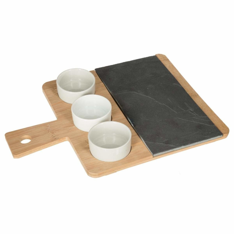 Secret de Gourmet Prkénko na servírování s mističkami, 36 cm 150083 vícebarevná