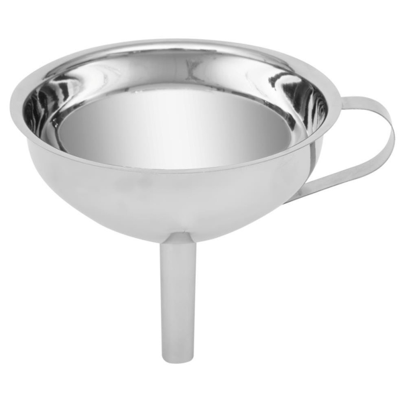 Secret de Gourmet Nálevka z nerezové oceli, 13 cm stříbrná