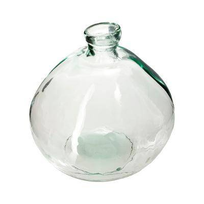 Atmosphera Váza z recyklovaného skla, 35 cm, průhledná transparentní