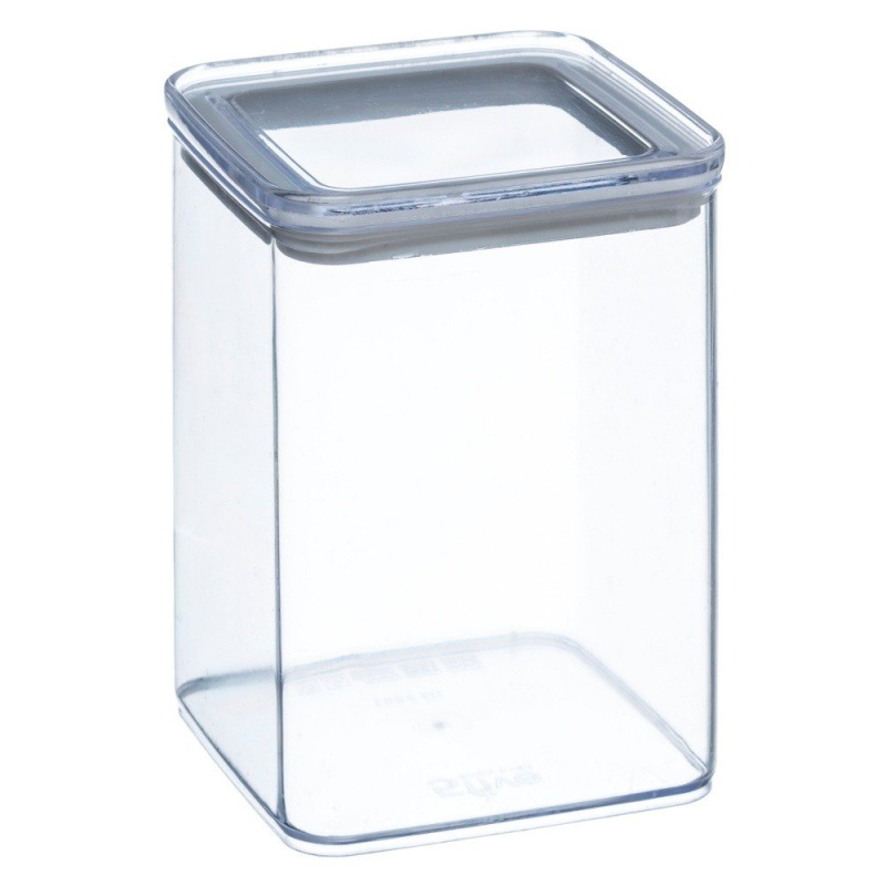 5five Simply Smart Dóza na potraviny, plastová, 1 l transparentní