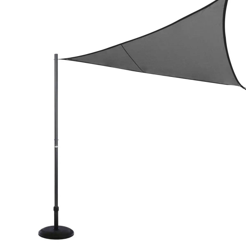Hesperide Tyč pro montáž sluneční plachty, výška 255 cm, šedá