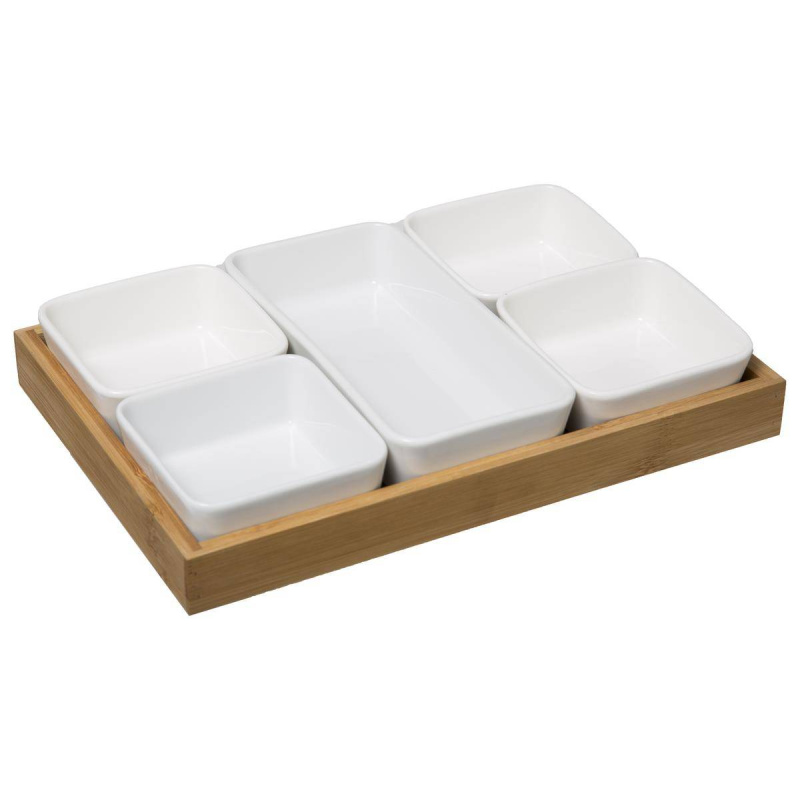 Secret de Gourmet Sada mističek na dip + tác bílá