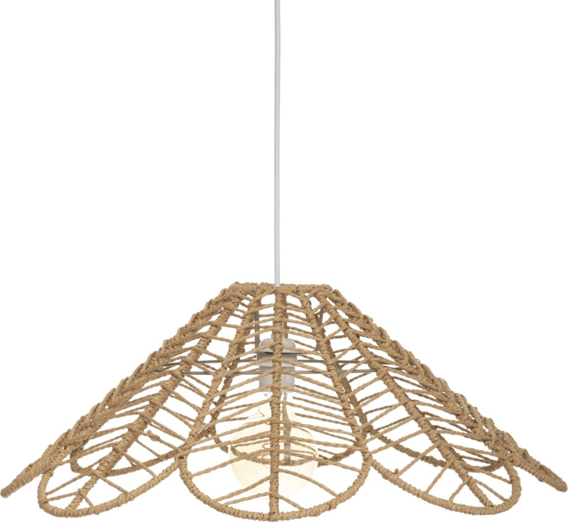 Atmosphera Stropní svítidlo FOLK, kovové, 58 cm hnědý