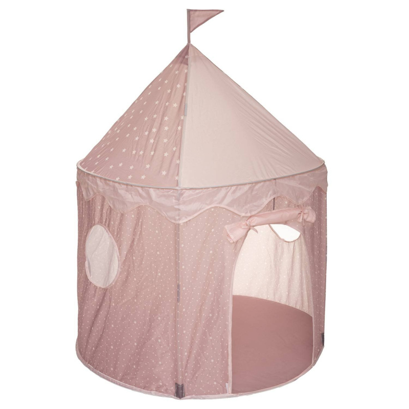 Atmosphera for kids Dětský stan, O 100 cm, polyester, růžová barva růžová