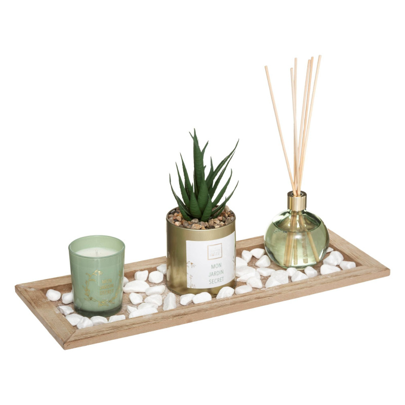 Atmosphera Vonná sada SECRET GARDEN, svíčka a difuzér s tyčinkami vícebarevná