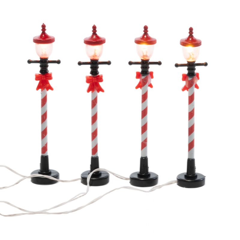 Fééric Lights and Christmas Vánoční lucerna, LED svíčka, 10 cm vícebarevná