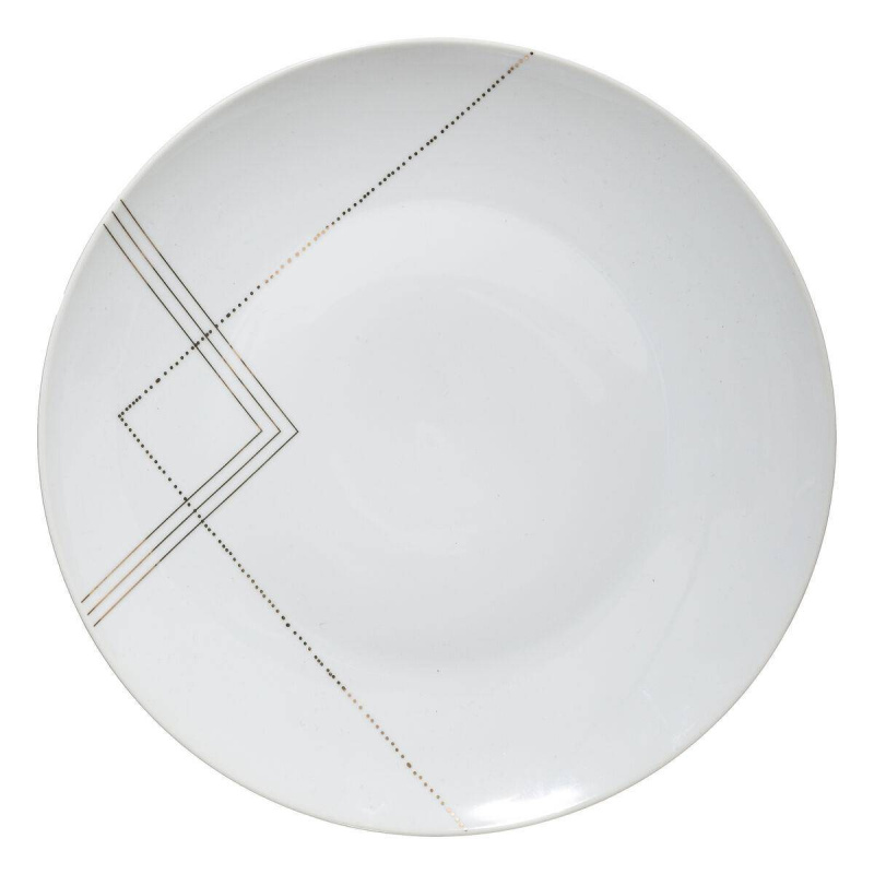 Secret de Gourmet Obědový talíř GRAND HOTEL, 27 cm bílá