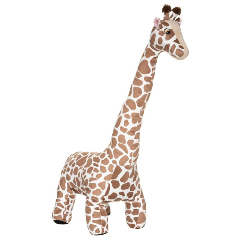 Atmosphera for kids Plyšová hračka - ŽIRAFA, 100 cm hnědý