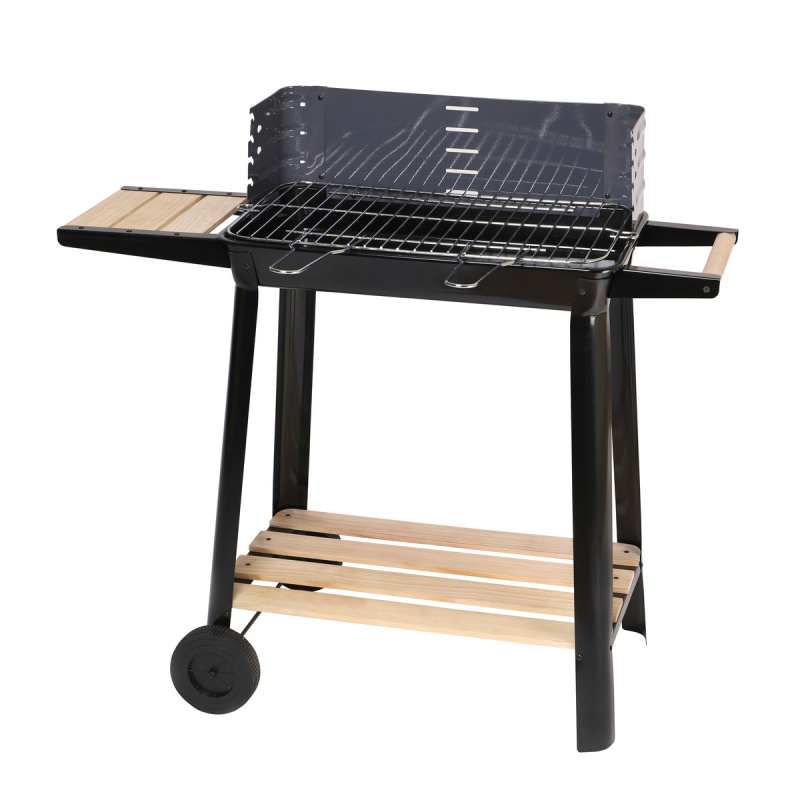 Intex Obdélníkový gril ROSARIO, 85,5 x 51,5 x 78 cm, černý černá