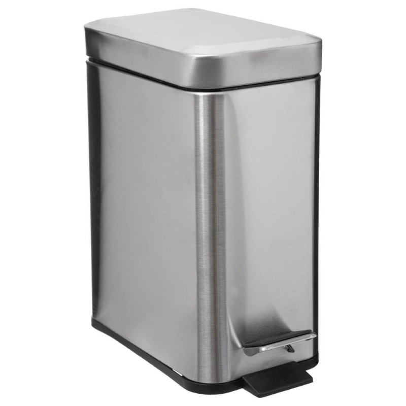5five Simply Smart Koš z nerezové oceli, 5 l, stříbrný stříbrná