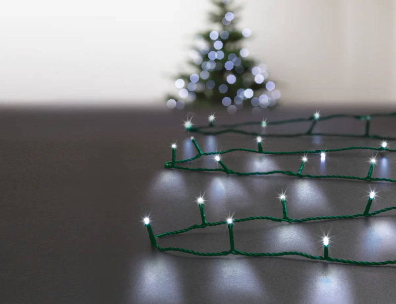 Fééric Lights and Christmas Vánoční světelný řetěz, 320 LED, studená bílá barva světla bílá