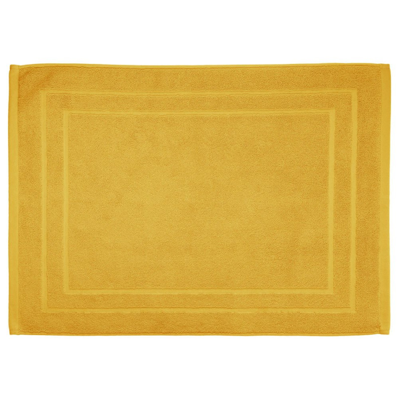 Atmosphera Koupelnová předložka v žluté barvě, obdélníkový tvar, 70 x 50 cm 125898R2 hořčičný