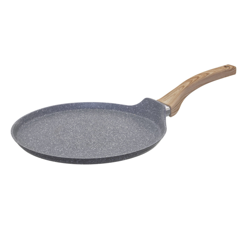 5five Simply Smart Pánev na palačinky s mramorovým povrchem, O 28 cm šedá