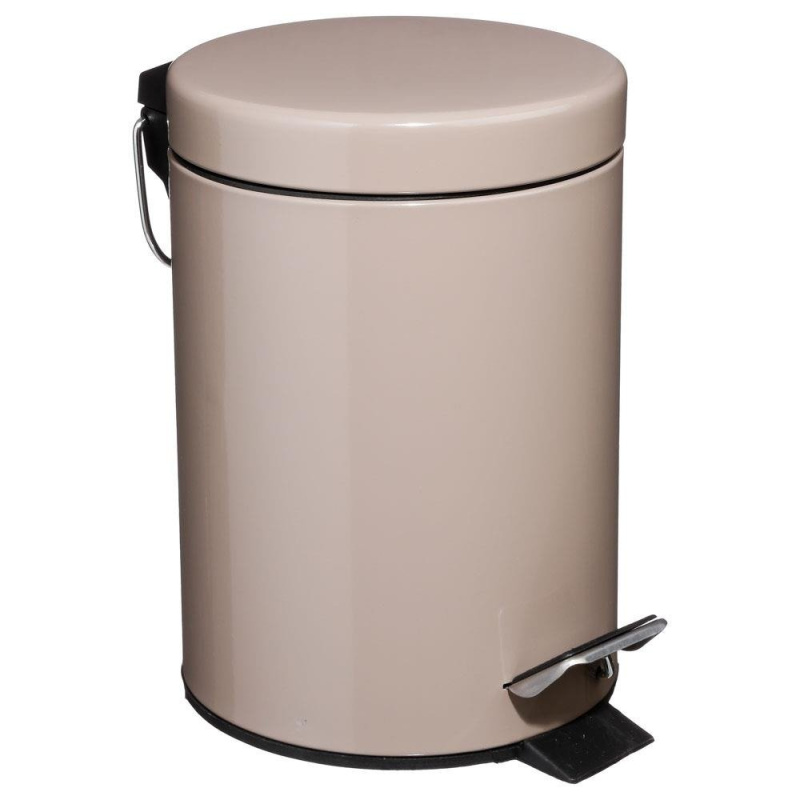 5five Simply Smart Odpadkový koš do koupelny, 3l, béžová barva 105615 béžová