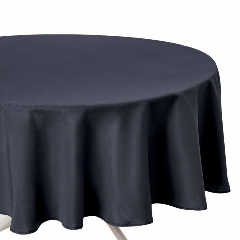 Atmosphera Kulatý ubrus v antracitové barvě, 180 cm 103901L antracitová