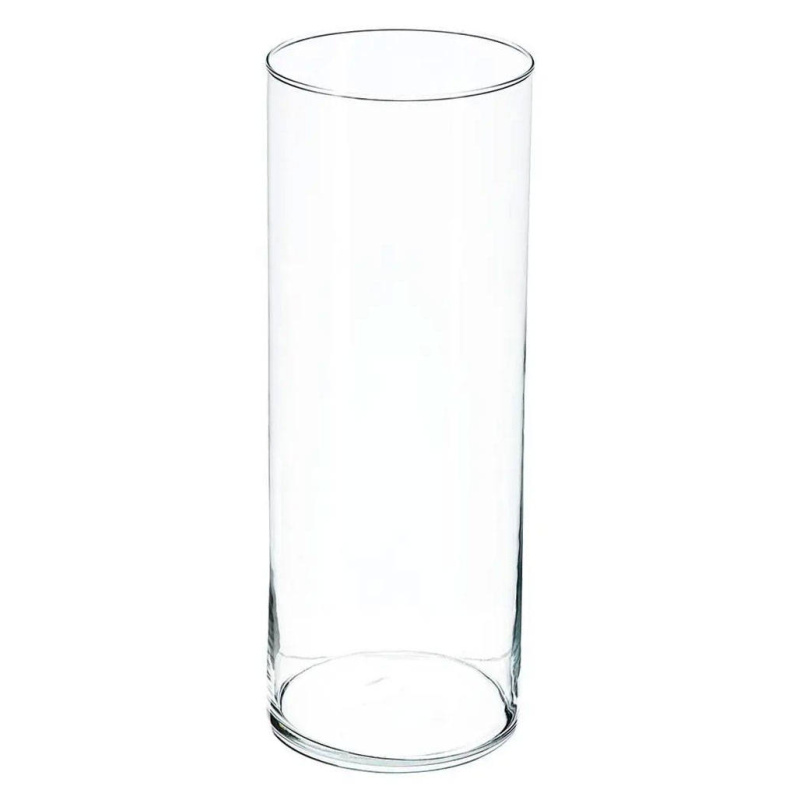 Atmosphera Skleněná váza CYLINDER, 40 cm transparentní