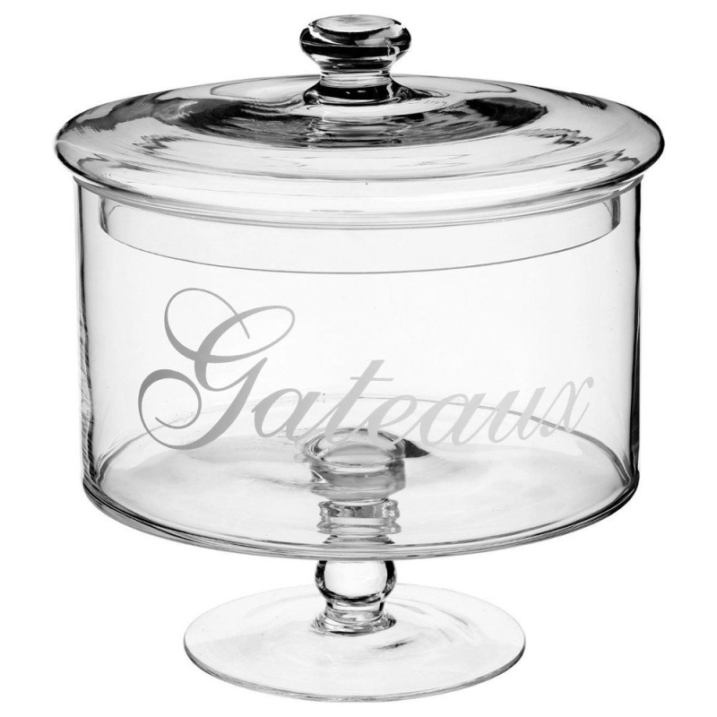 Secret de Gourmet Skleněný pohár na sušenky, sklad sladkého, průměr 19 cm transparentní