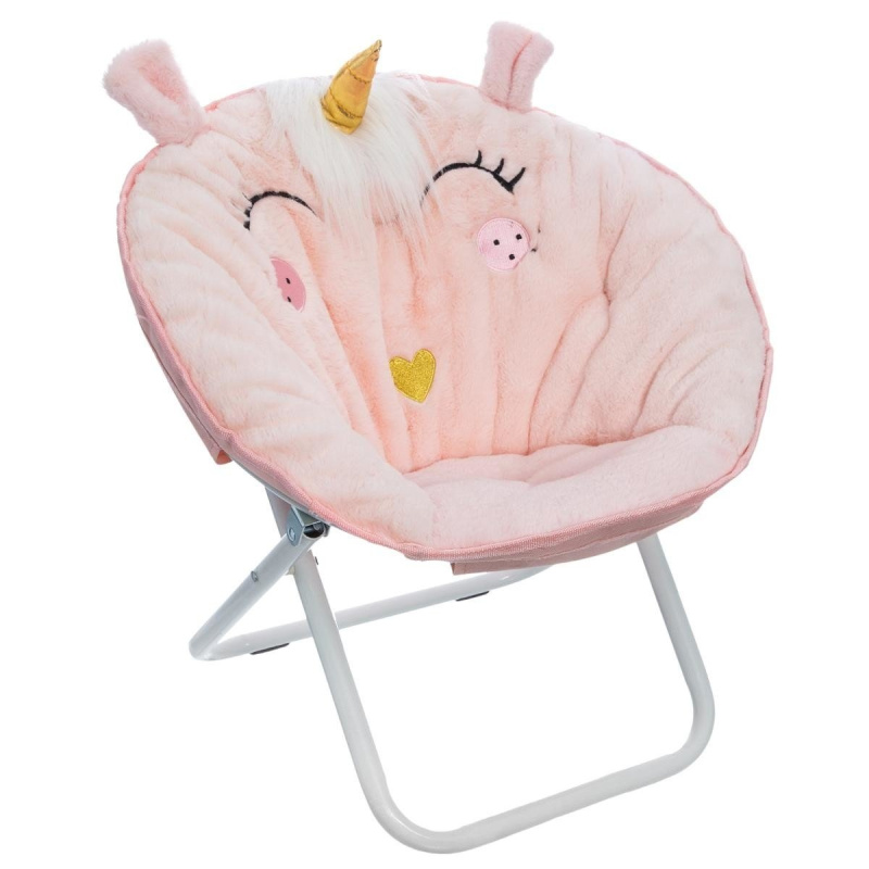 Atmosphera for kids sedačka Unicorn růžová růžová