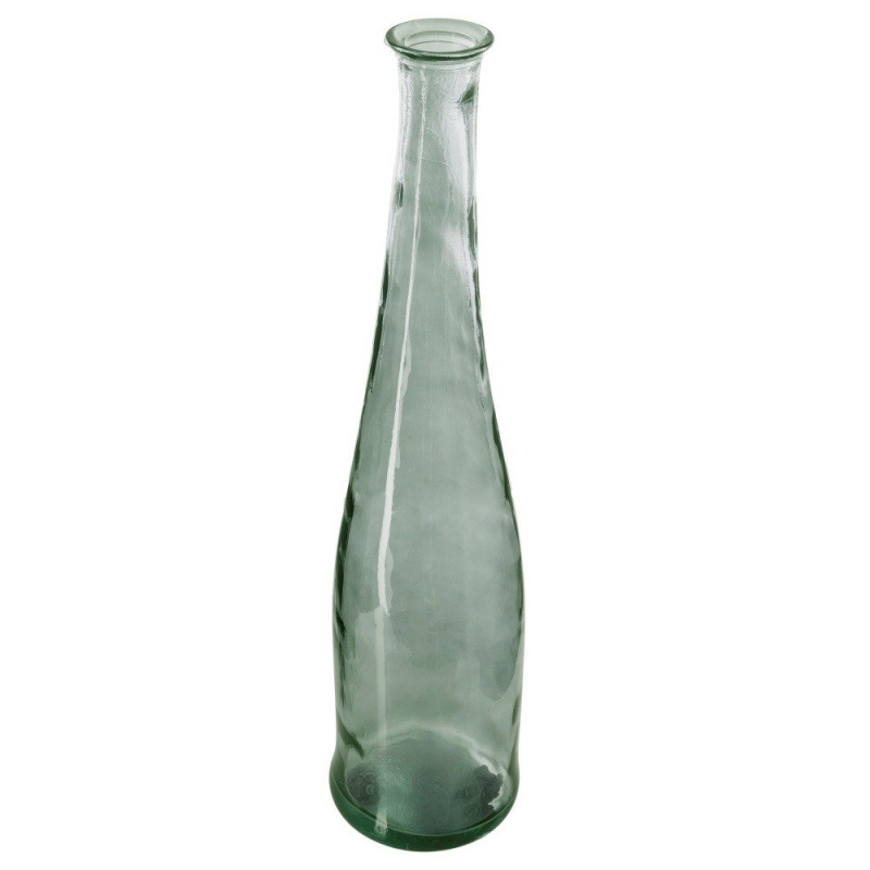 Atmosphera broušené váza na květiny, vysoká, khaki, 80 cm zelená