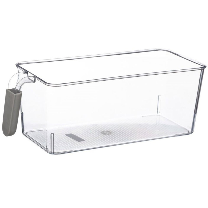 5five Simply Smart Organizér do lednice s rukojetí, 30 x 17,5 x 11 cm transparentní