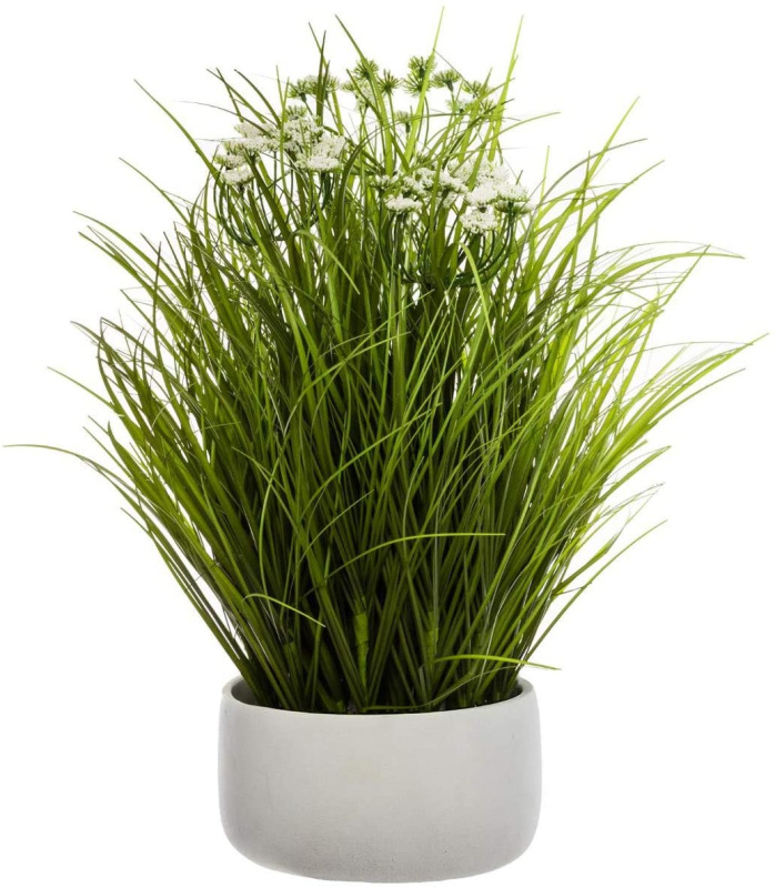 Atmosphera Umělá rostlina TRÁVA, 40 cm zelená