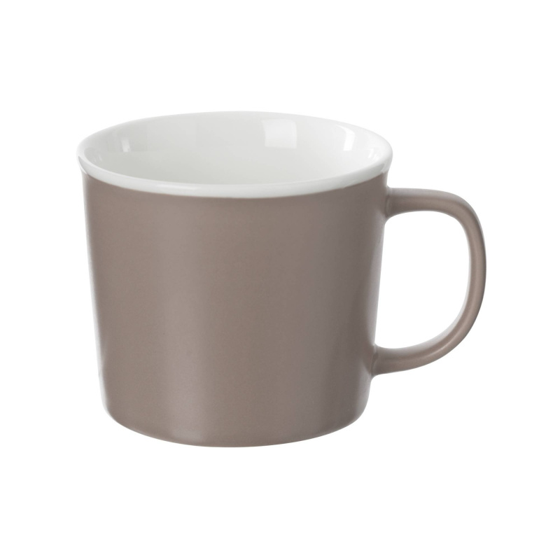 Secret de Gourmet Porcelánový hrnek NATURE, 380 ml, taupe hnědá
