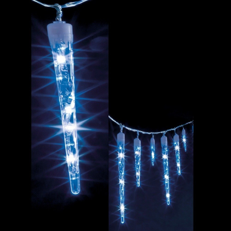 Fééric Lights and Christmas Rampouchy 63 LED světelný řetěz, barva modrá modrý 875861