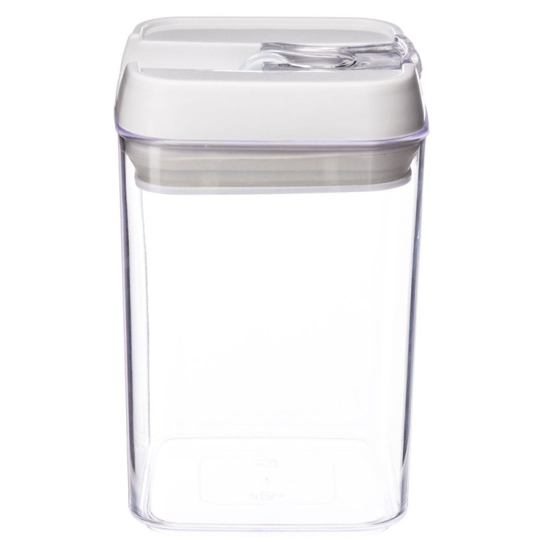 5five Simply Smart Dóza na potraviny OSLO, 800 ml, plastová transparentní