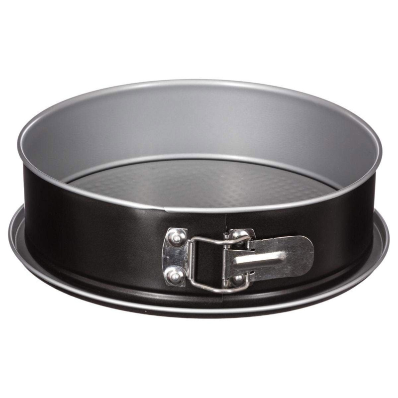 Secret de Gourmet Kulatá kovová pečicí forma, O 24 cm, černá černá