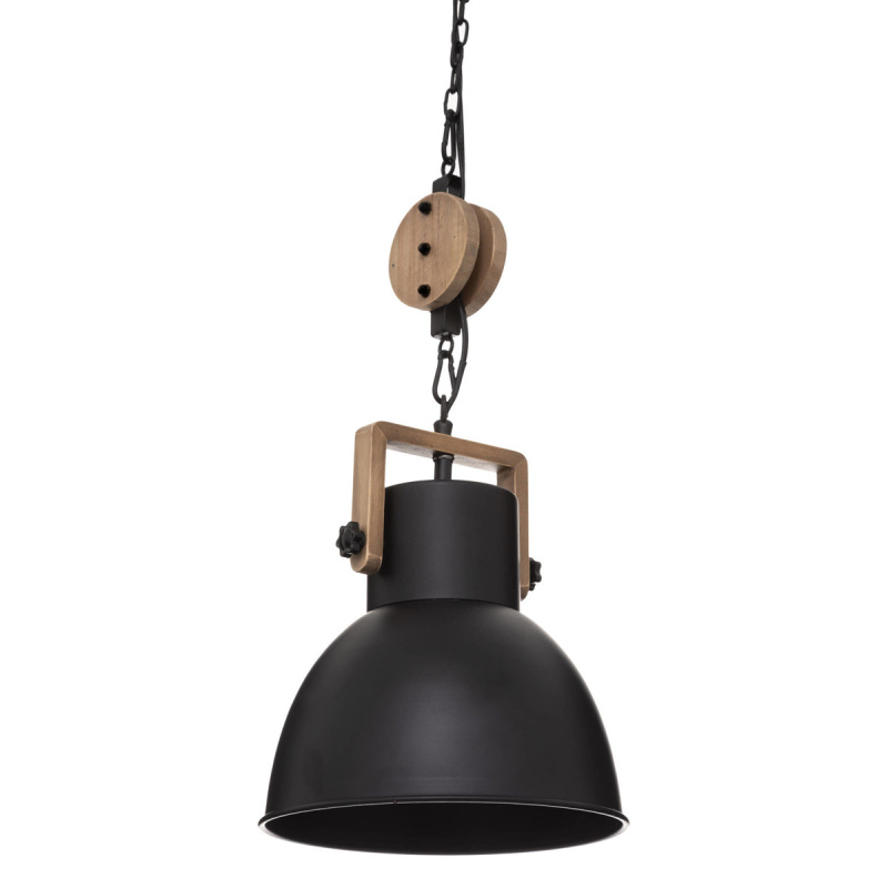 Atmosphera Závěsné svítidlo LOFT, Ø 23 cm černá