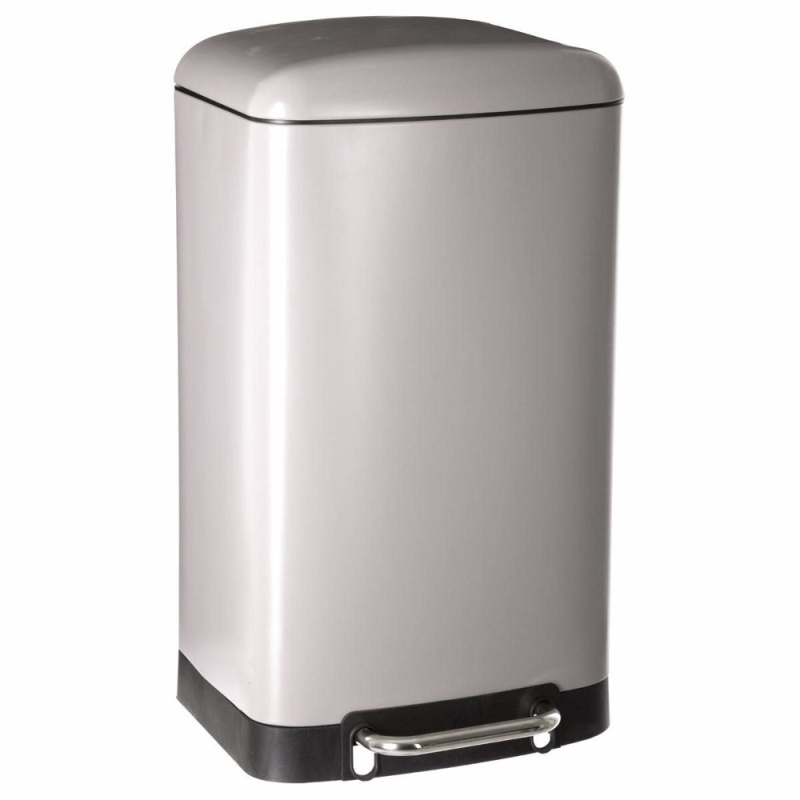 5five Simply Smart Odpadkový koš, kov, taupe, 30 L béžová