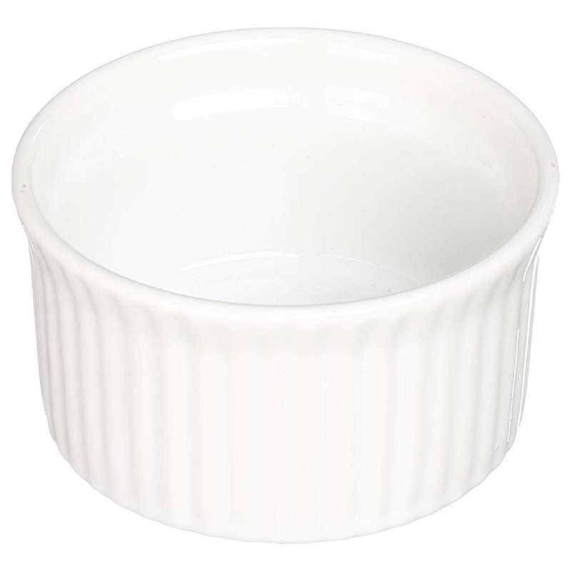 Secret de Gourmet Keramická hrnec na pečení, Ø 9 cm, bílá bílý