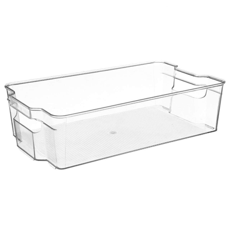 5five Simply Smart Organizér do lednice, 37 x 22 x 10 cm, plastový transparentní