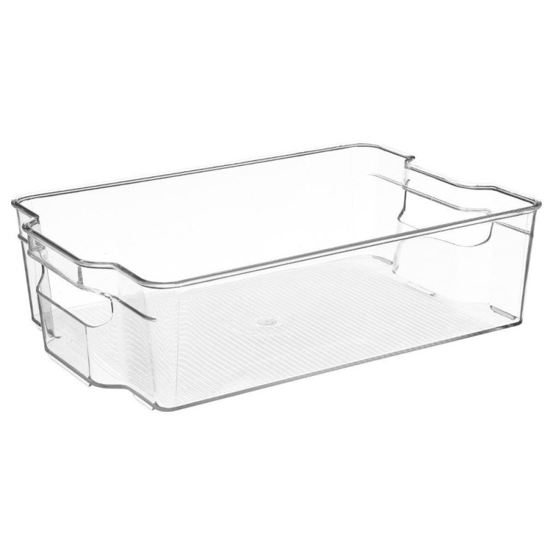 5five Simply Smart Organizér do ledničky, 6l, 31 x 21 cm, plastový transparentní