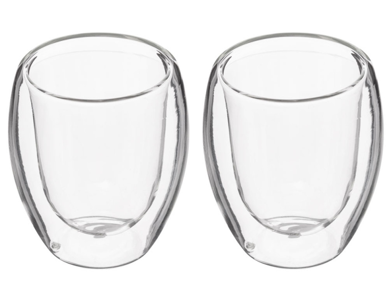 Secret de Gourmet Skleničky na espresso, 2 kusy v sadě transparentní