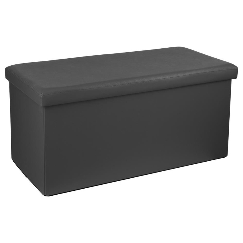 Atmosphera Lavice s úložným prostorem na chodbu, 76,5 x 37,5 x 38 cm 140090B antracitový