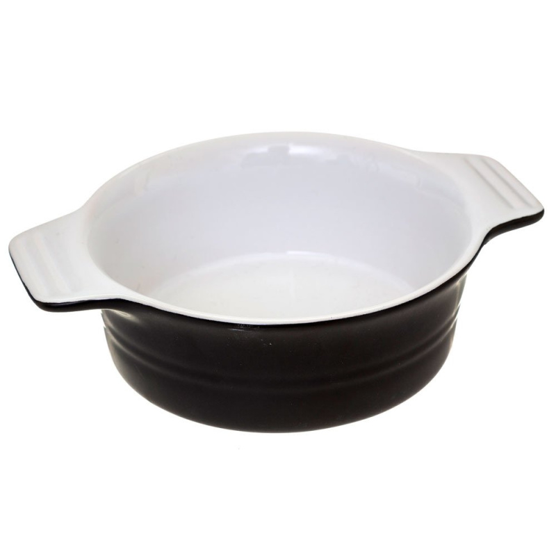 Secret de Gourmet Keramická miska na pečení, Ø 13 cm, černá černá