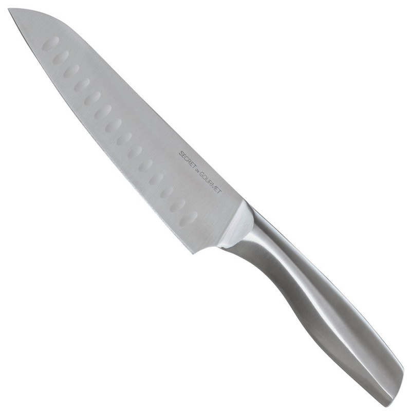Secret de Gourmet Kuchyňský nůž, sekáček na maso, nerez ocel, 31 cm stříbrný